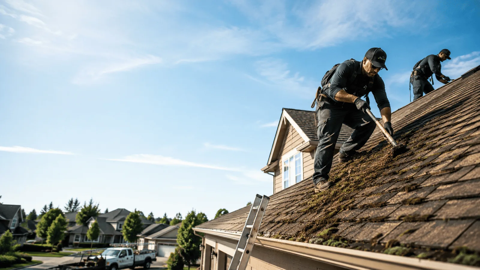 Roof Moss Removal in Breaux Bridge, LA near me